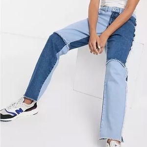 NWOT Ragged Priest patchwork jeans